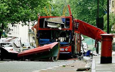 Tavistock Square bus bomb - July 2005